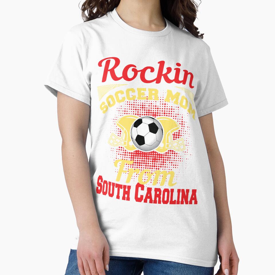 Rockin Soccer Mom From South Carolina by LarrysDesigns