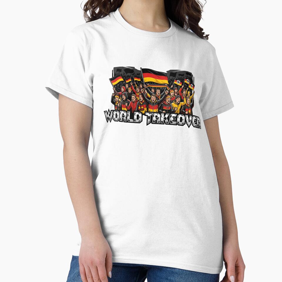 Germany Soccer Fans Iron Power Sticker 2026 Football Supporters by Imaginarium of Chaos falcon88