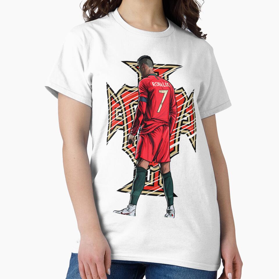 Portugal Ronaldo No.7 Artwork For Soccer Fans, Gift For Football Supporters by kessamggomezo