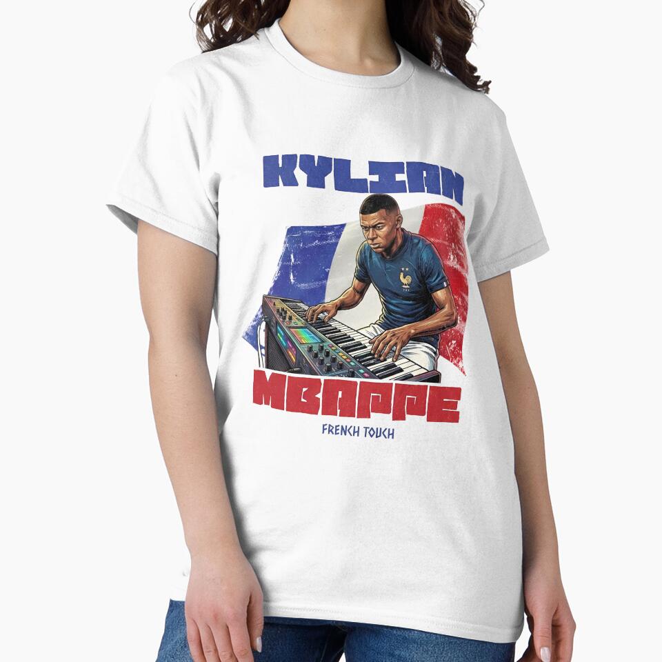 Kylian Mbappé French Touch - France Football Fan by EmmitHegman