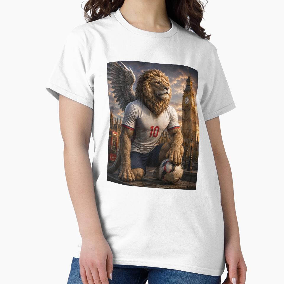 England Three Lions Fantasy Warrior | World Cup Football Fan Art Phone Case by Adham2001