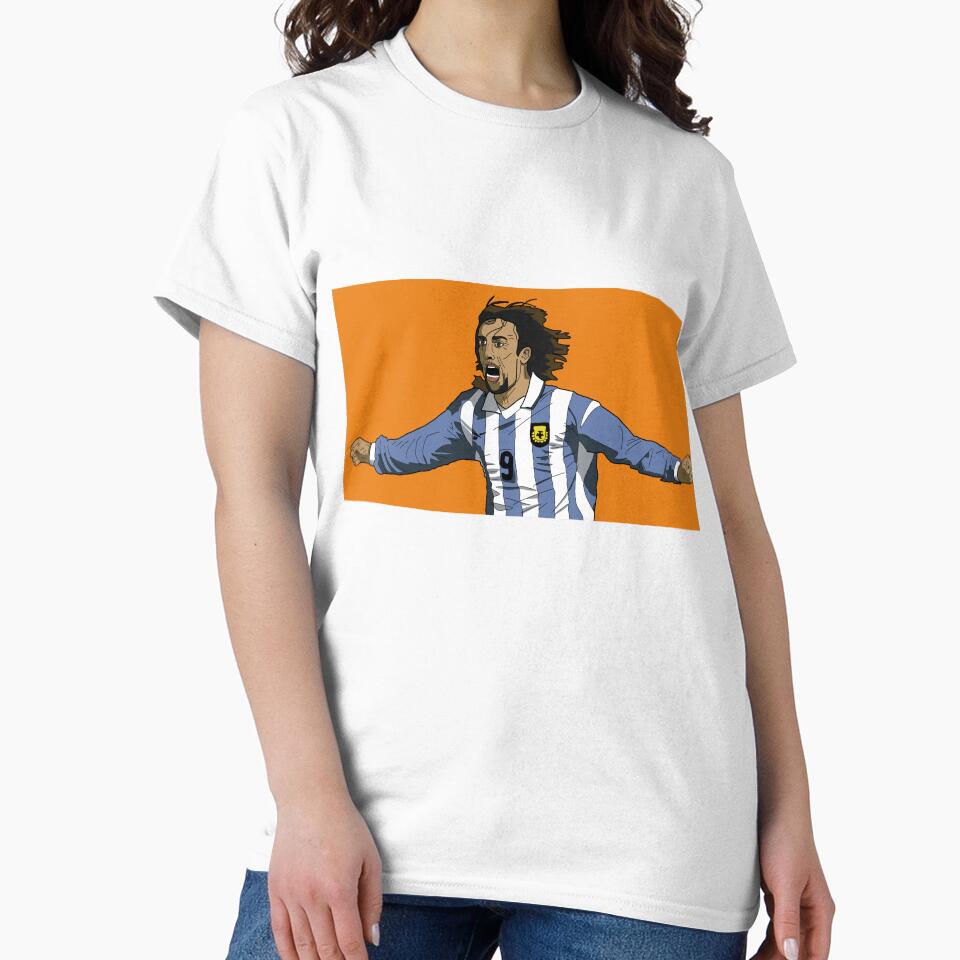 Gabriel Batistuta by TheSportsDraw