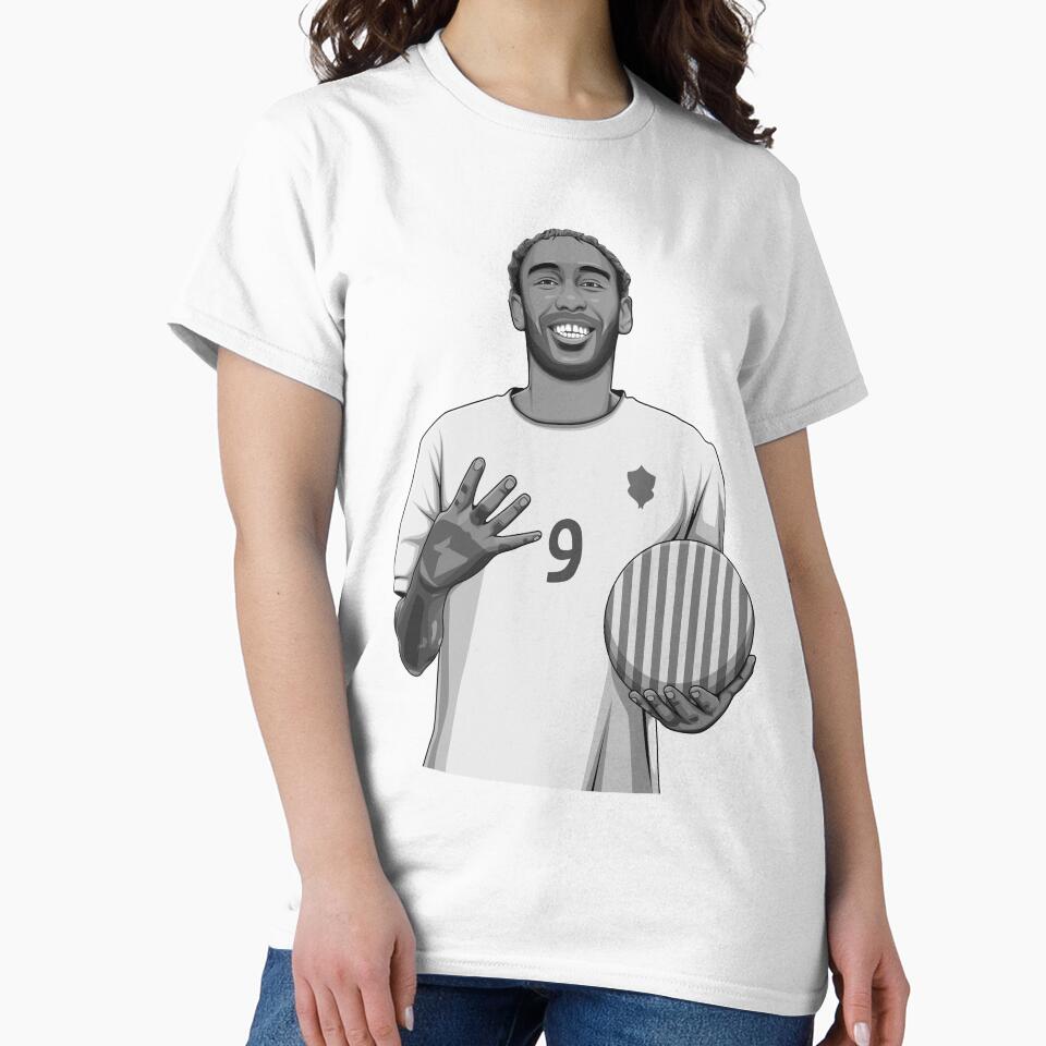 Pierre-Emerick Aubameyang Black and White Version by Aldduardo