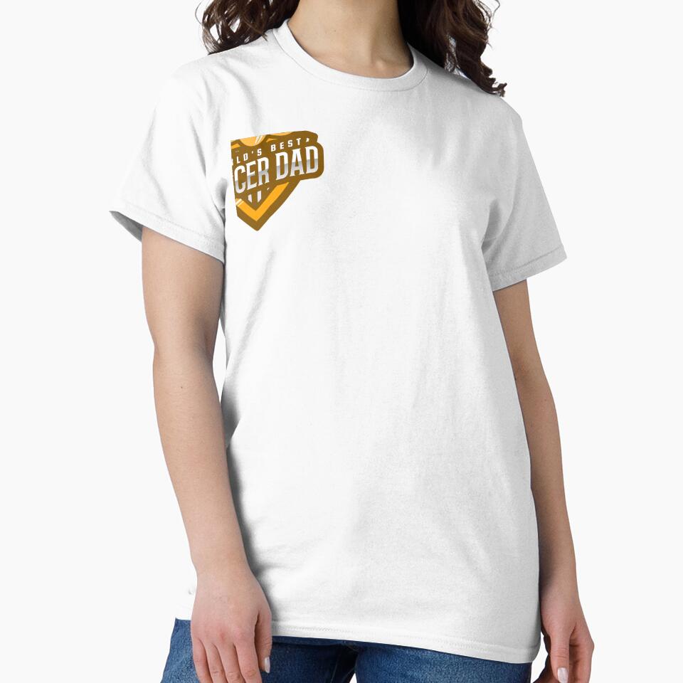 World's Best Soccer Dad by Sandeaux Designs