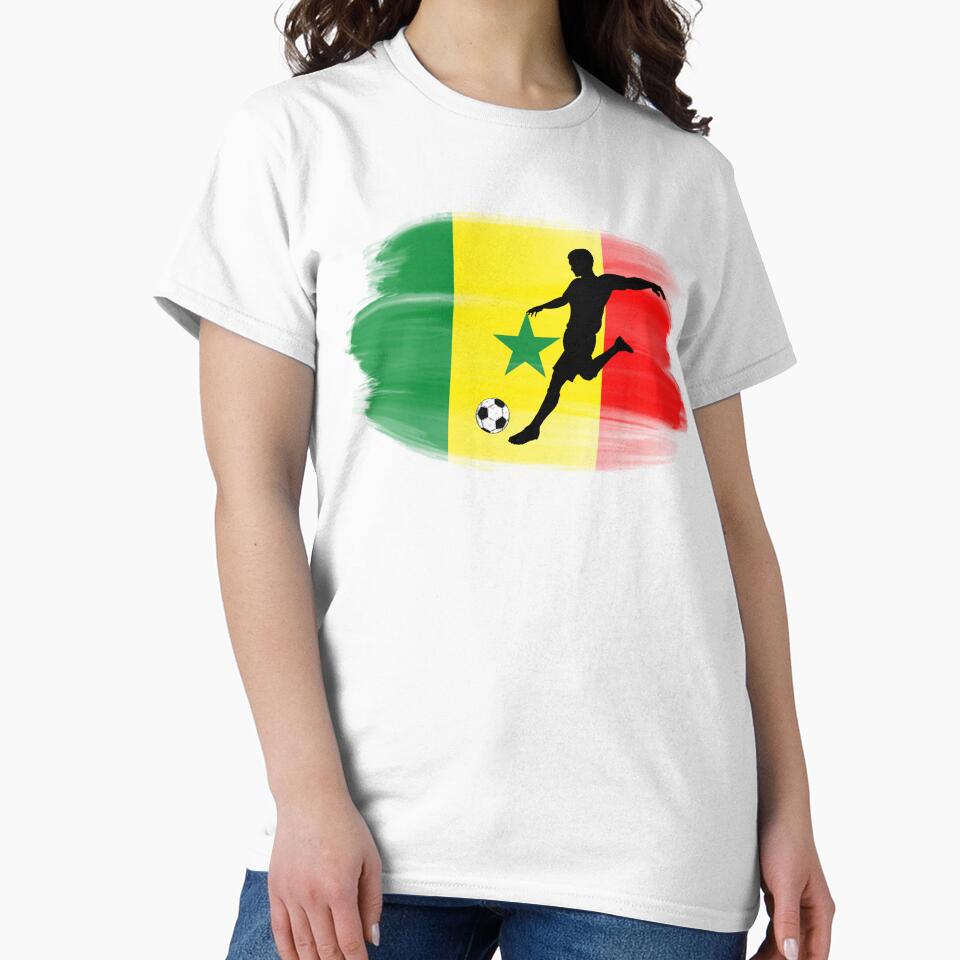 Senegal flag soccer player by Zakrytos ★★★★★