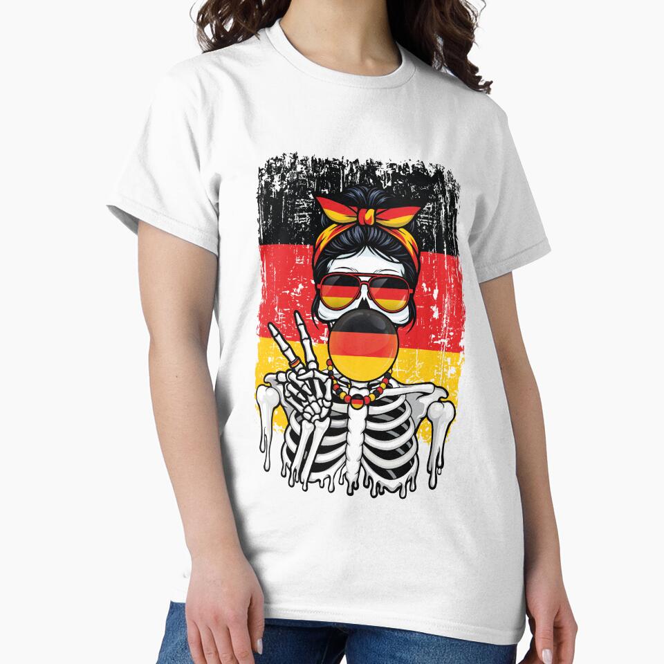 Germany-Inspired Graphic Tee for Everyday Style by Colorful Designs
