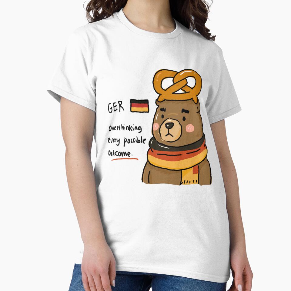 Awkward Animal Hat Club – Germany’s Overthinking Bear | World Cup 2026 Fan by chupichapa
