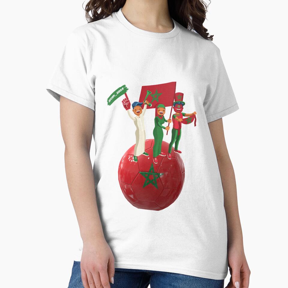 AFCON 2025 Morocco Football Fan Celebration by Neo-Grafica