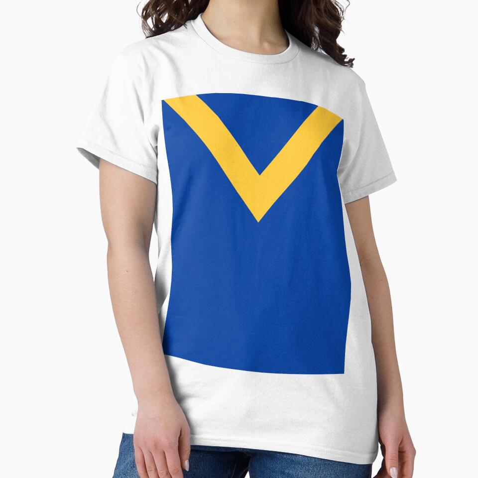 Leeds City Retro 1914 Blue, Yellow V by Sporting Colour