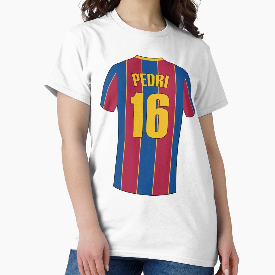 Barcelona football jersey number 16 by Justtrendytees