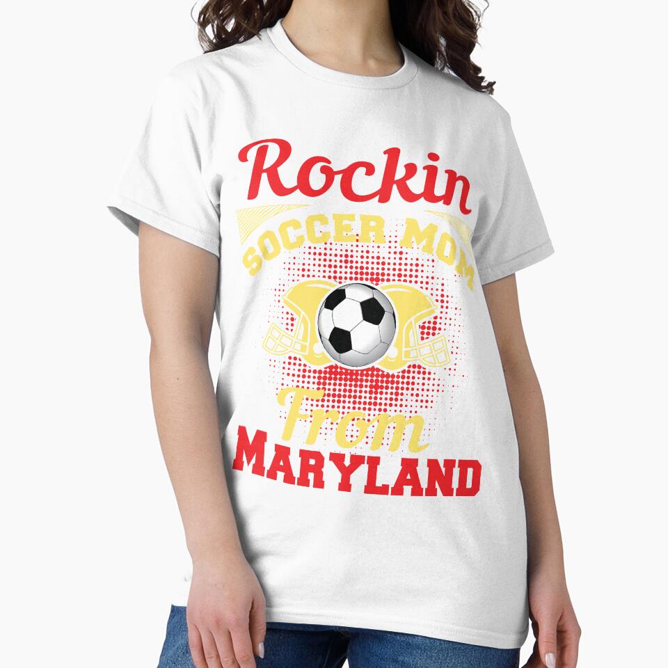 Rockin Soccer Mom From Maryland by LarrysDesigns