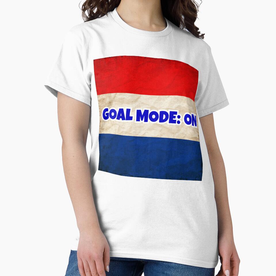 Netherlands Soccer Fan Shirt – GOALMODE: ON Football Tee by LovelyHappyGift
