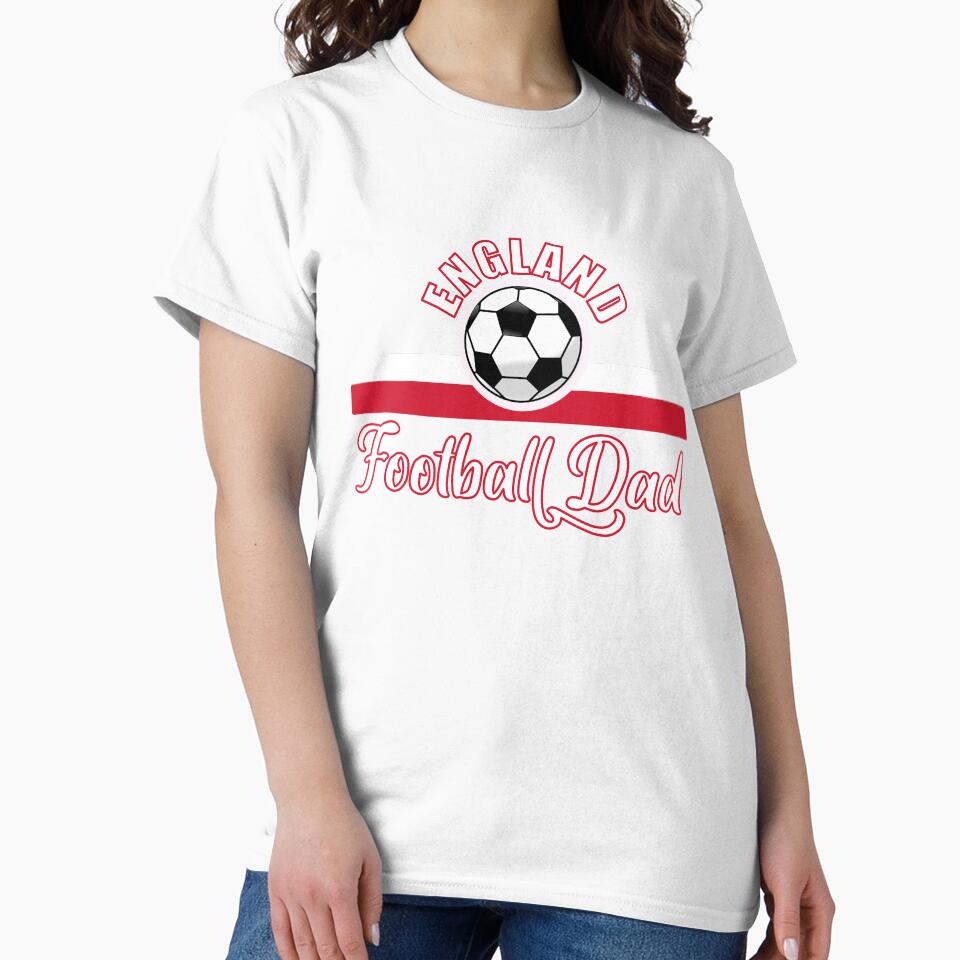 England Football Dad Father's Day Euro 2021 English Football Team Supporter by MimsTees