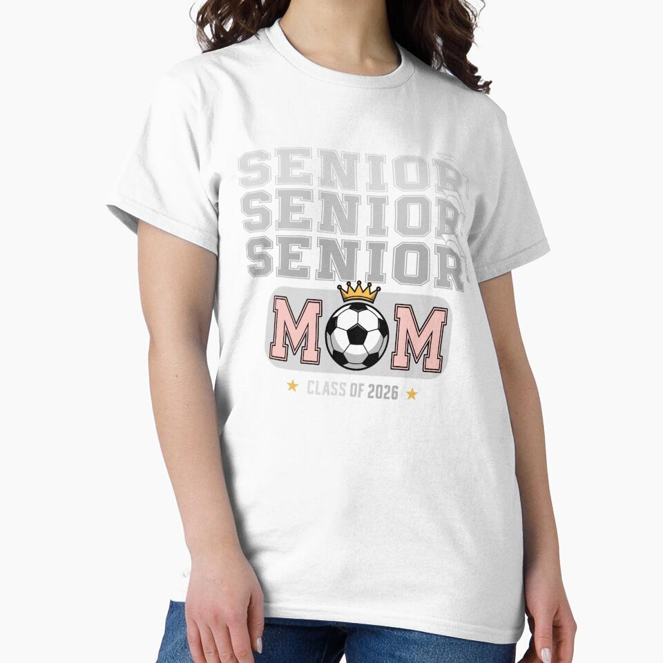 Senior Mom Class of 2026 Soccer by QuiteOrbit