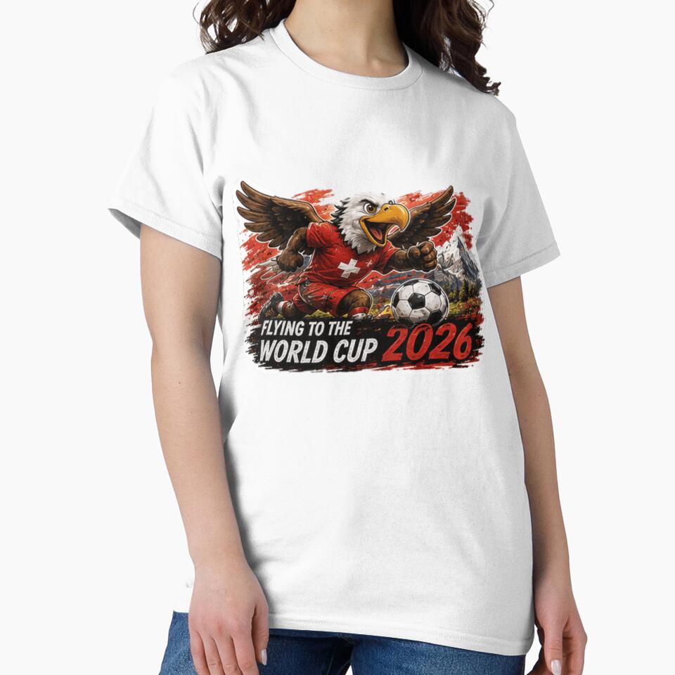 Switzerland Flying to World Cup 2026 by Pixanova