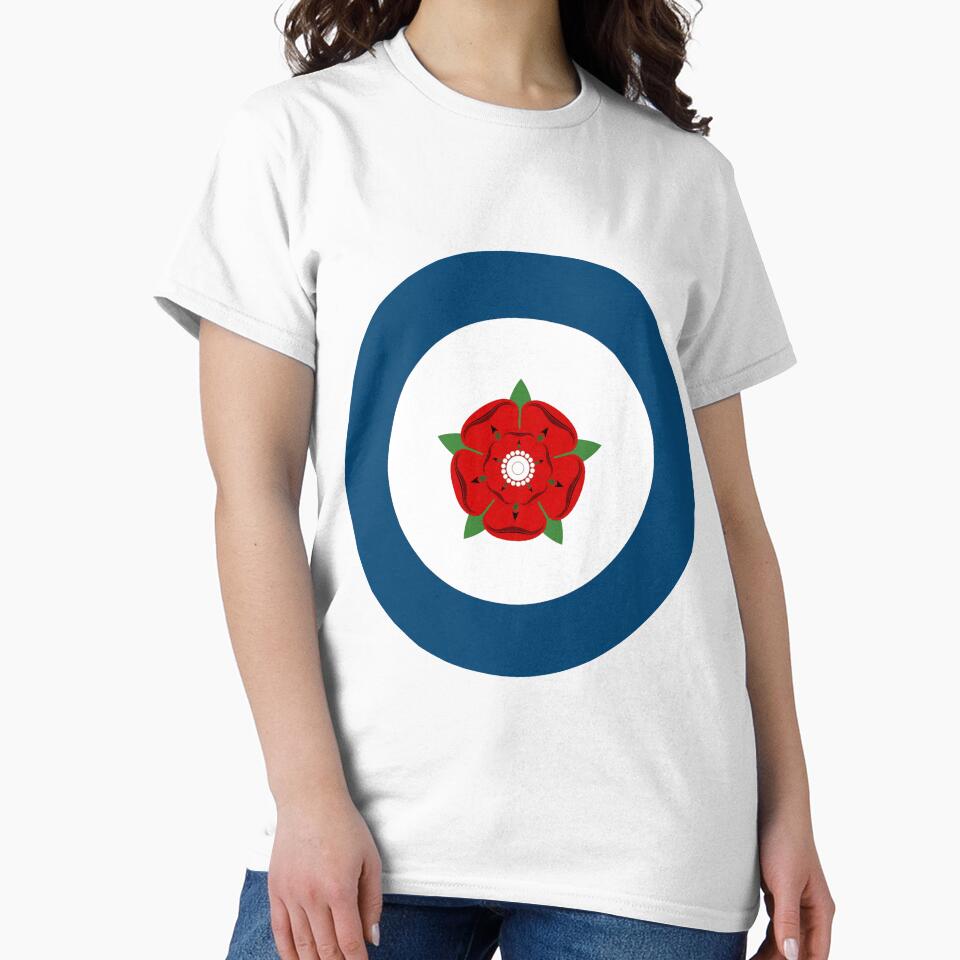 England Red Rose Retro Mod Roundel by ModSupporters