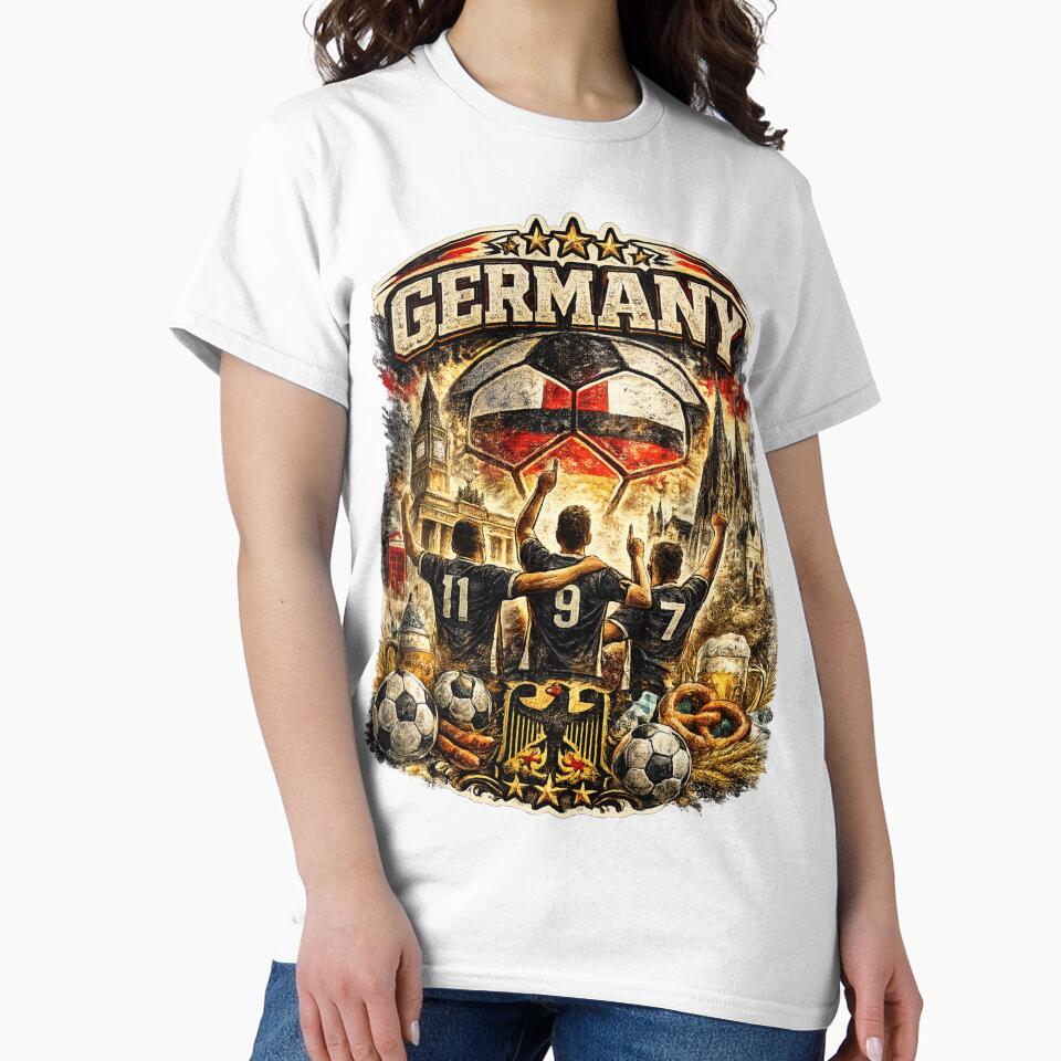 Germany Soccer 2026 Football Fan Gift Die Mannschaft by UrbanPrintVibes