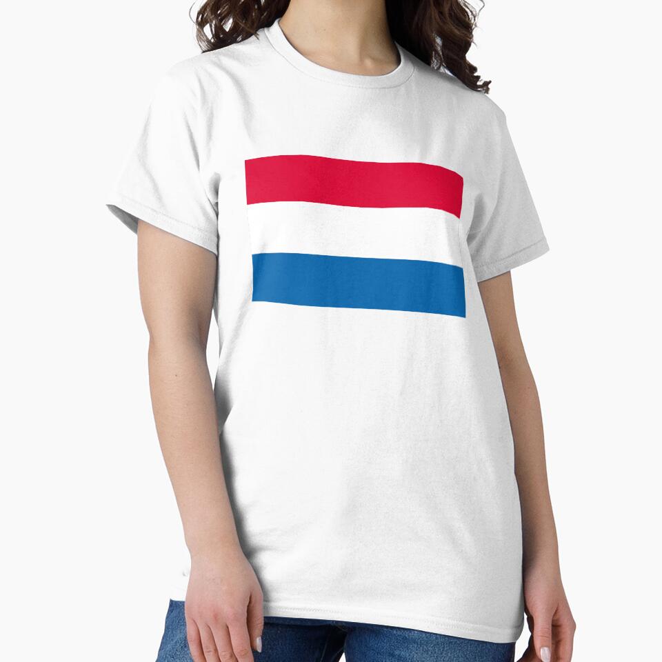 Netherlands Flag – Red White Blue by RachelMacht