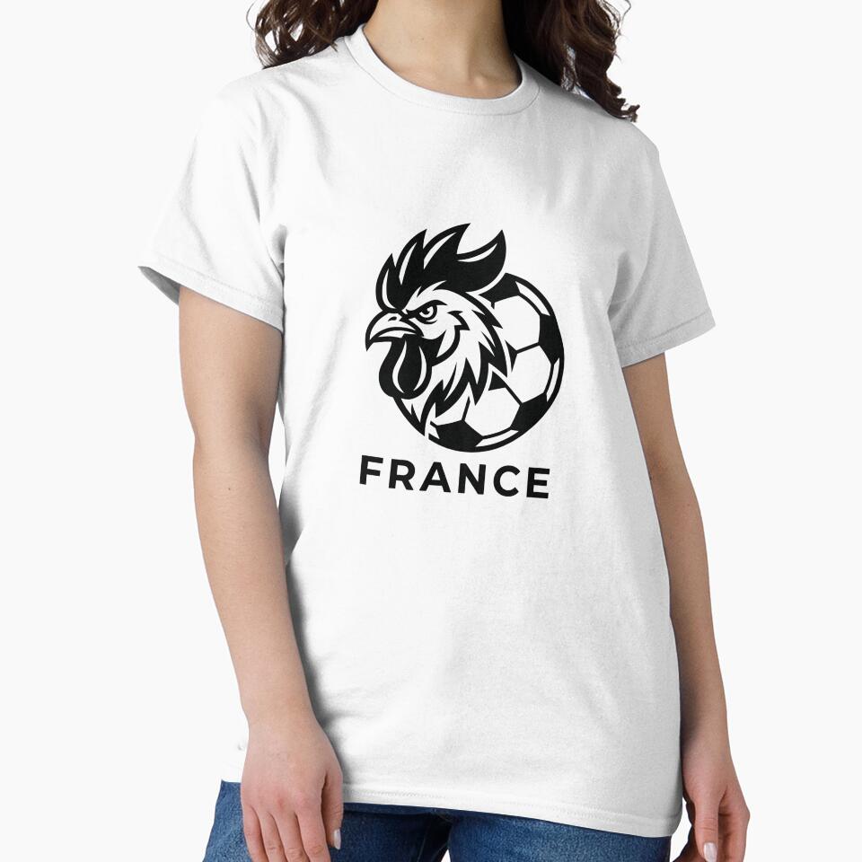 France Soccer Rooster Premium Minimalist World Cup Sticker by Mr-wow