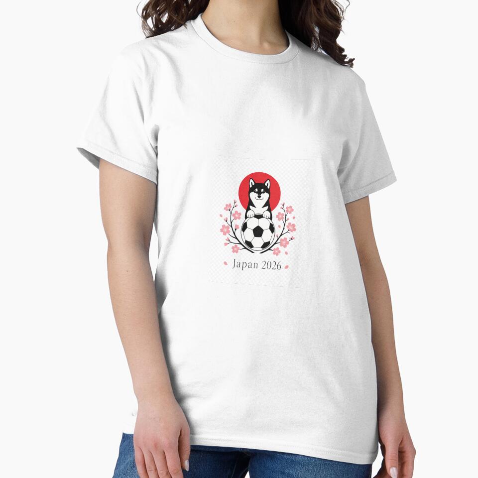 Japan 2026 Shiba Football by Driftmark