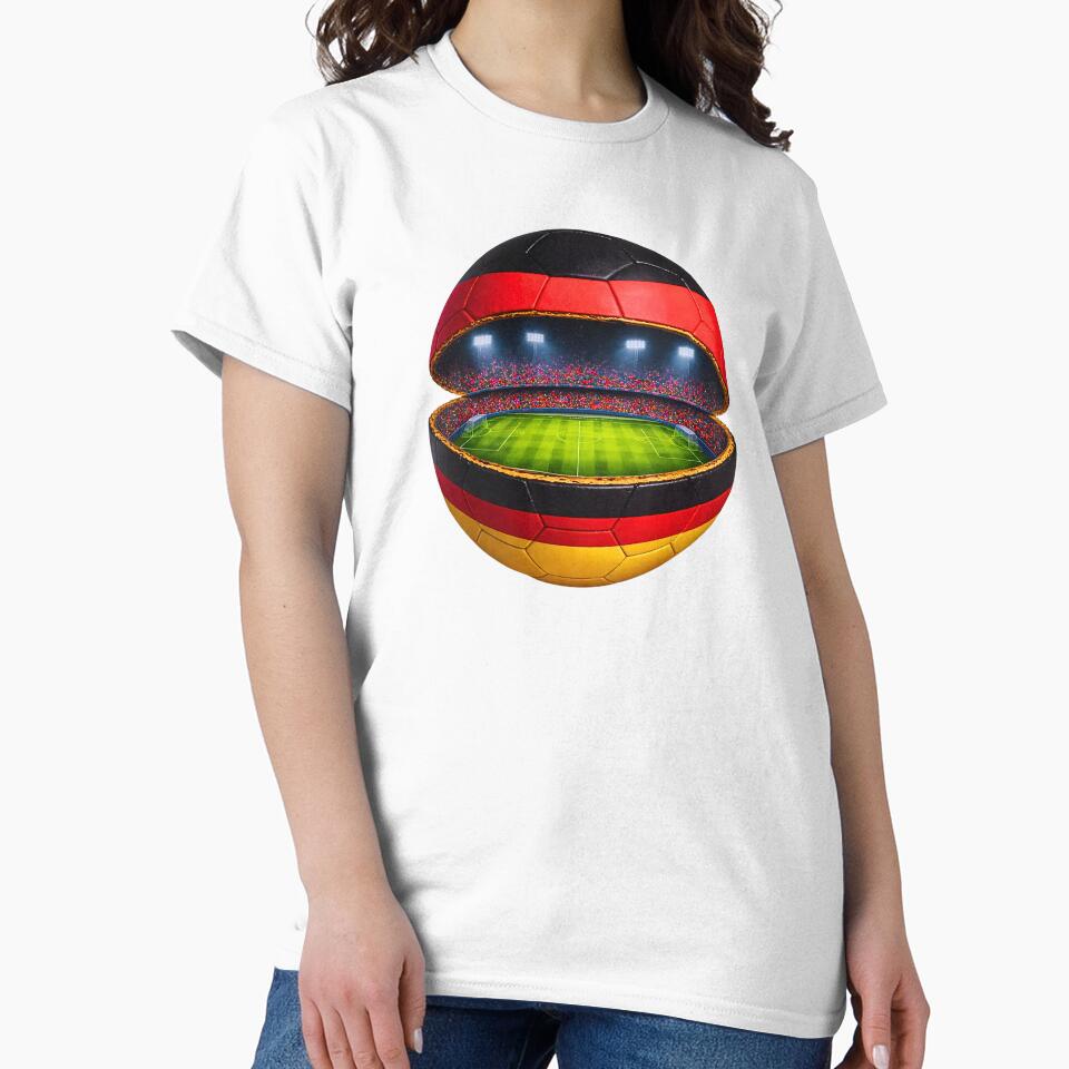 Germany Football Stadium Ball Design by FunToTheFullest