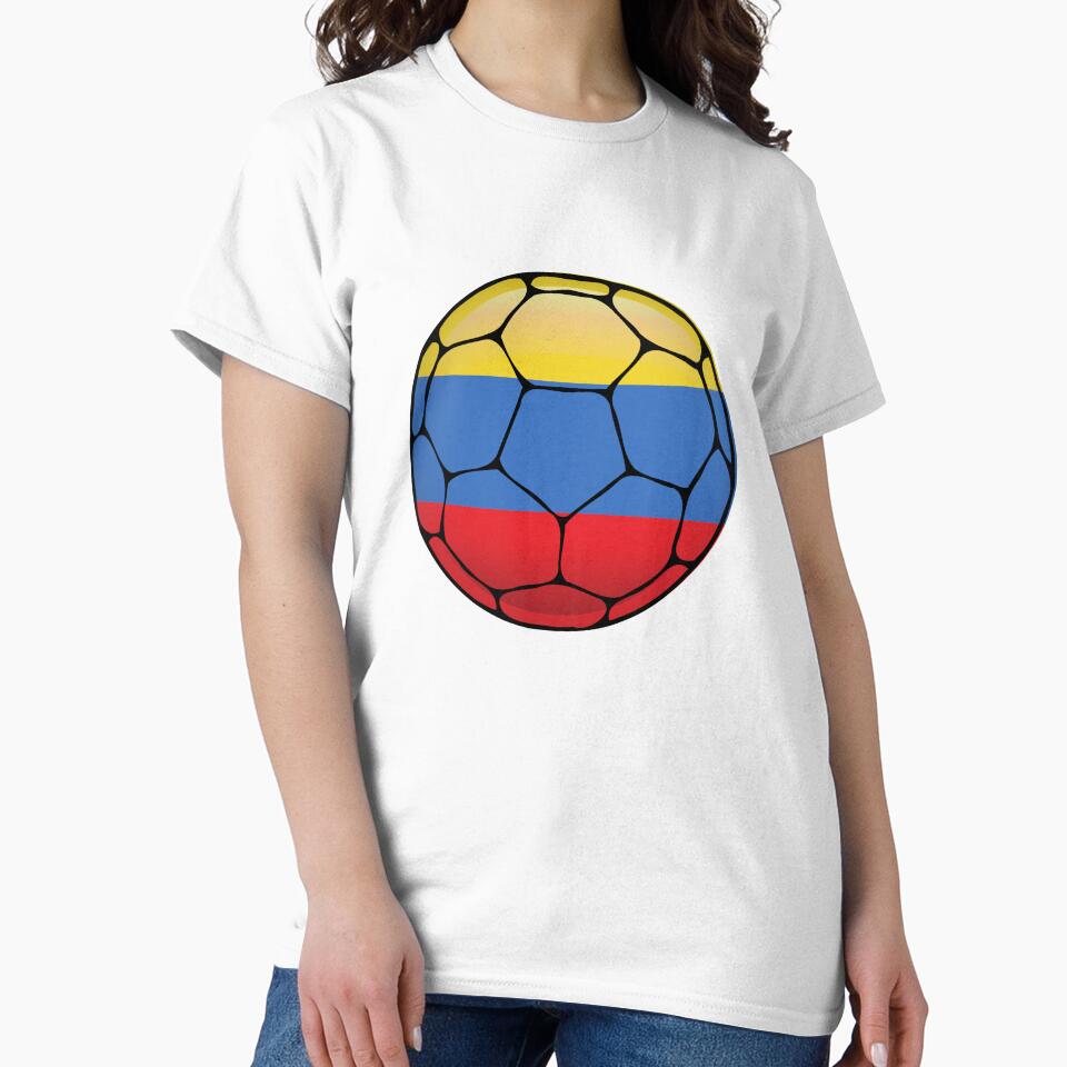 Colombia Soccer Ball by ehgraphics15