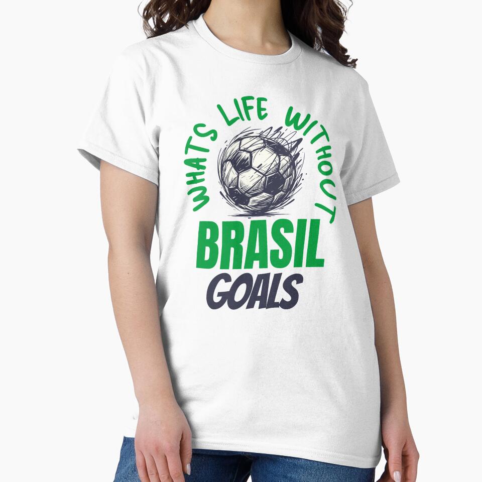 What's Life Without Brasil Goals -  Brazil Soccer Fan by AnAzArt