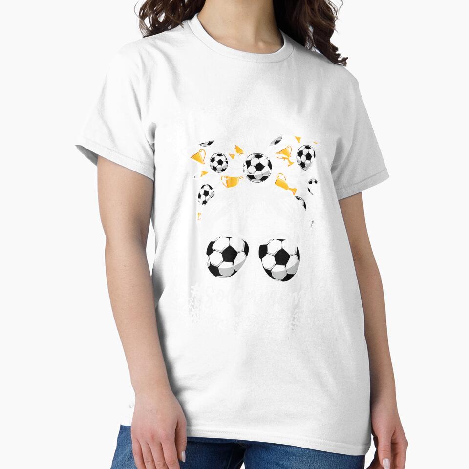 Women Bleached Soccer Mom Messy Bun Soccer Lover by ToddJJJ