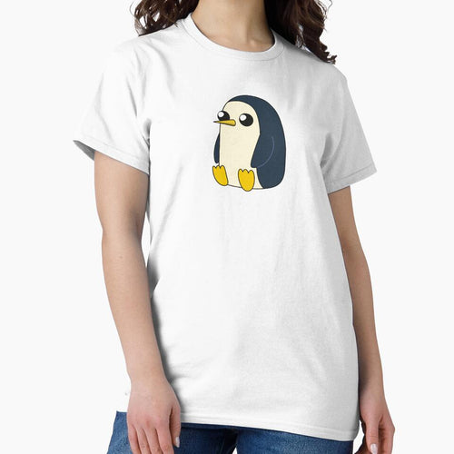 AdventureTime™ – Gunter sitting and looking stoic but cute by MEME-MERCH-com