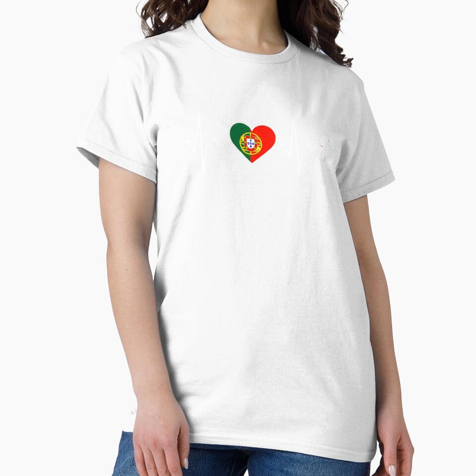Portugal Football Heartbeat | Seleção Das Quinas Soccer Fan by dudelinart