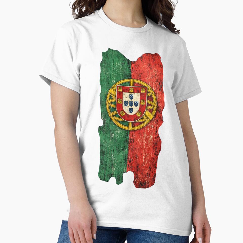 Vintage Portugal Flag Soccer Fan Design by Junior-Design