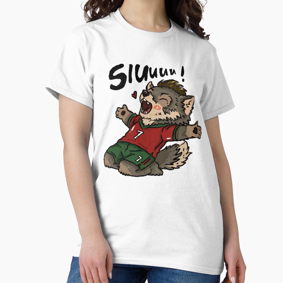 SIUU Wolf Portugal Football Celebration | Cute World Cup Sticker by chupichapa