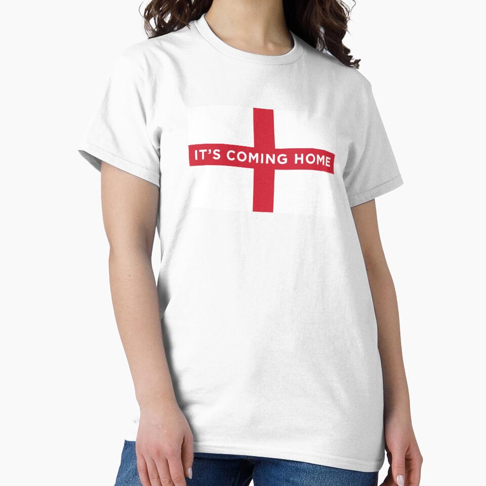 It's Coming Home England Flag (On Blue) by STUDIO-72