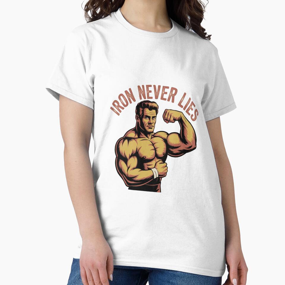 Iron Never Lies – Vintage Bodybuilding Motivation by PIXENTRA