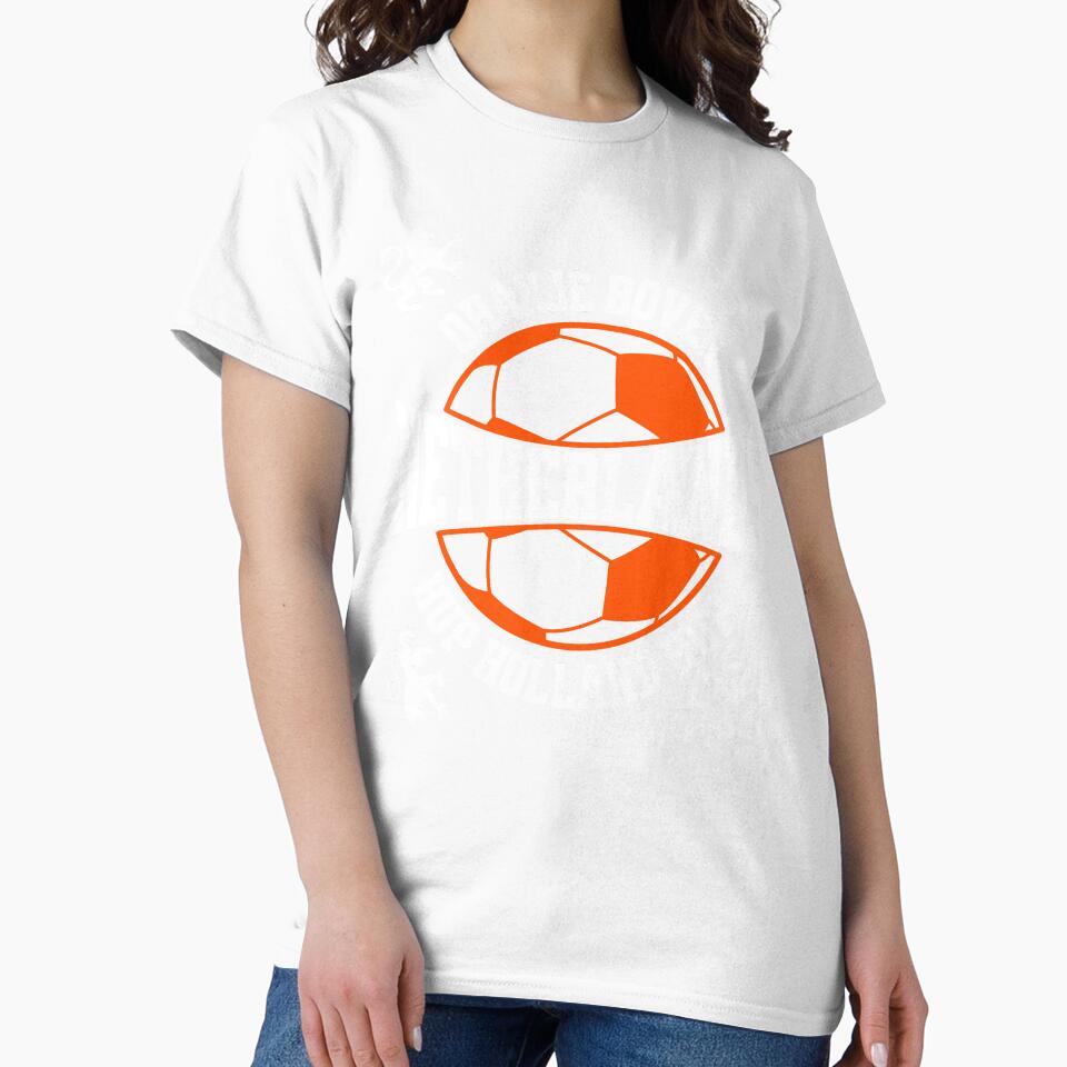 Netherlands Soccer Oranje Boven Hup Holland Hup Football Fan Design by Abaseen