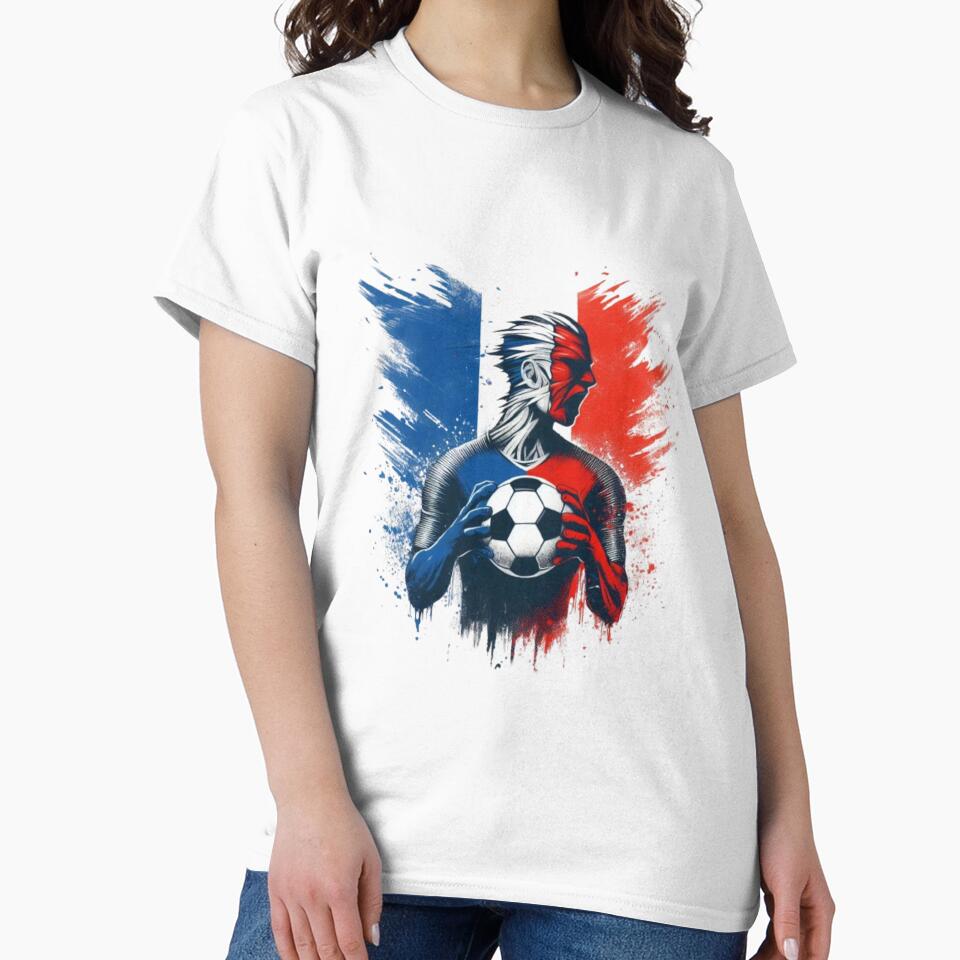 French Football Fan by HeadTurningArt