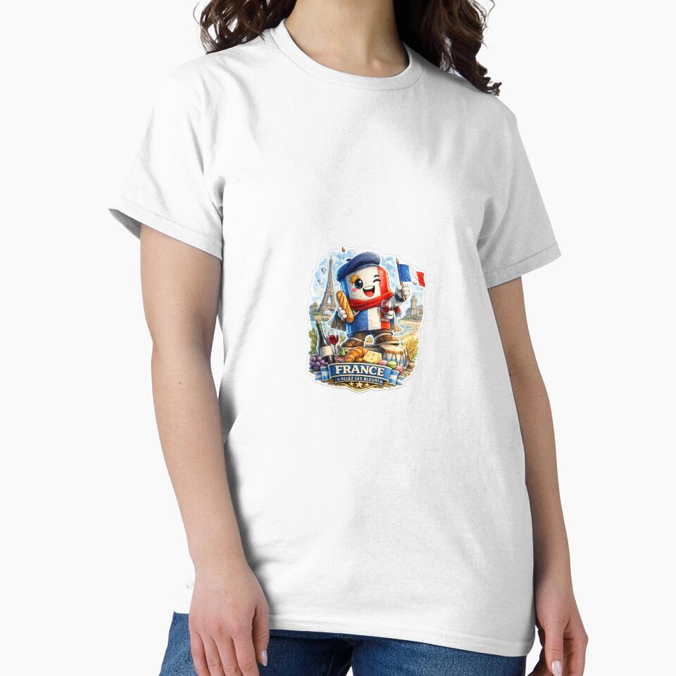 France Soccer Fan Sticker | Allez Les Bleus Football Supporter Mascot by Julianto Tri Rizki