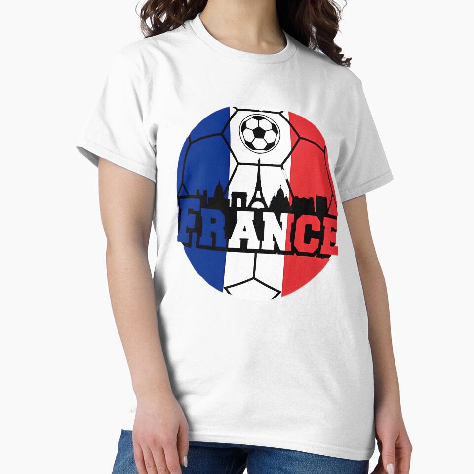France Football Fan Cartoon Sticker | French Football Supporter by aminesez22