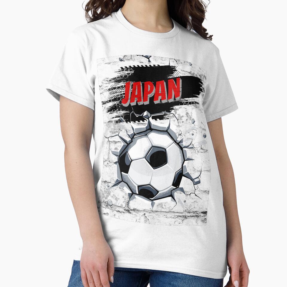 Japanese football Japan fan article football by Dubbra