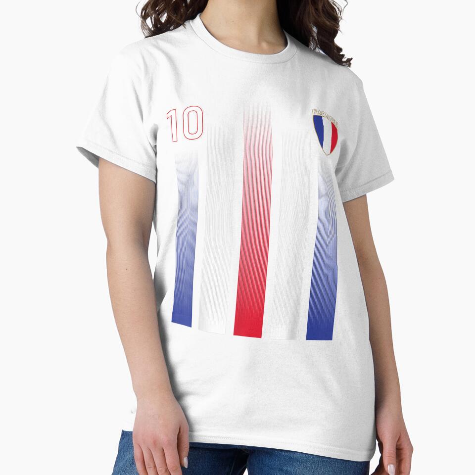 France 10 Soocer Jersey France Football Fan Soccer by helamanhudayfi
