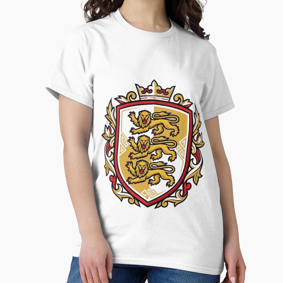 England Soccer Lions - English Football Fan 2026 Crest by NewDesignFR