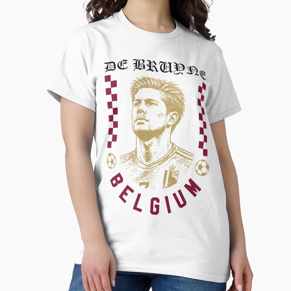 Kevin De Bruyne Belgium Football Design Playmaker World Cup Soccer Fan Art by Tattee