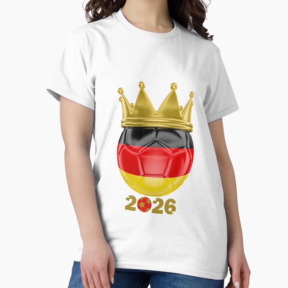 Germany Football Champion Crown 2026 by AchraffPrint