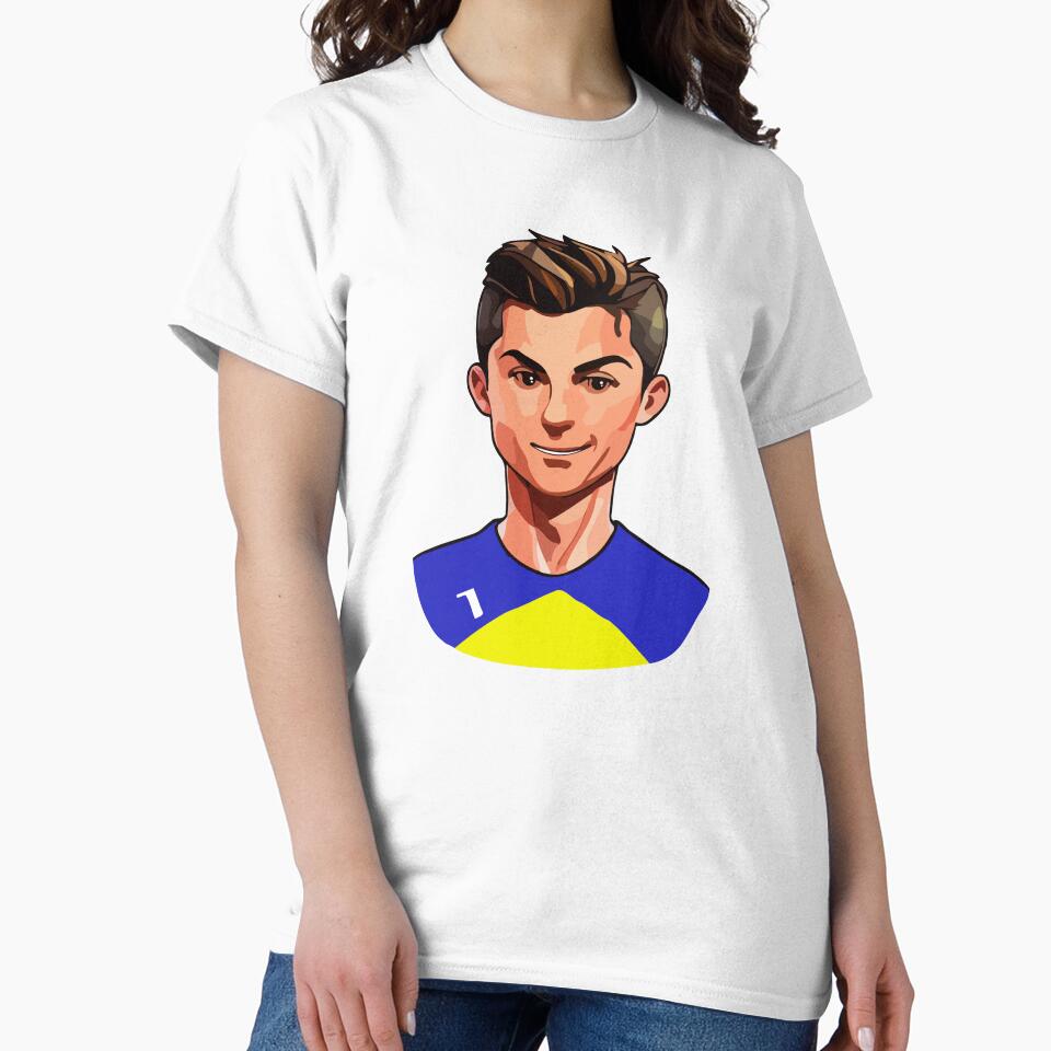 Celebrate soccer legend Cristiano Ronaldo with this adorable illustration by amithachapa