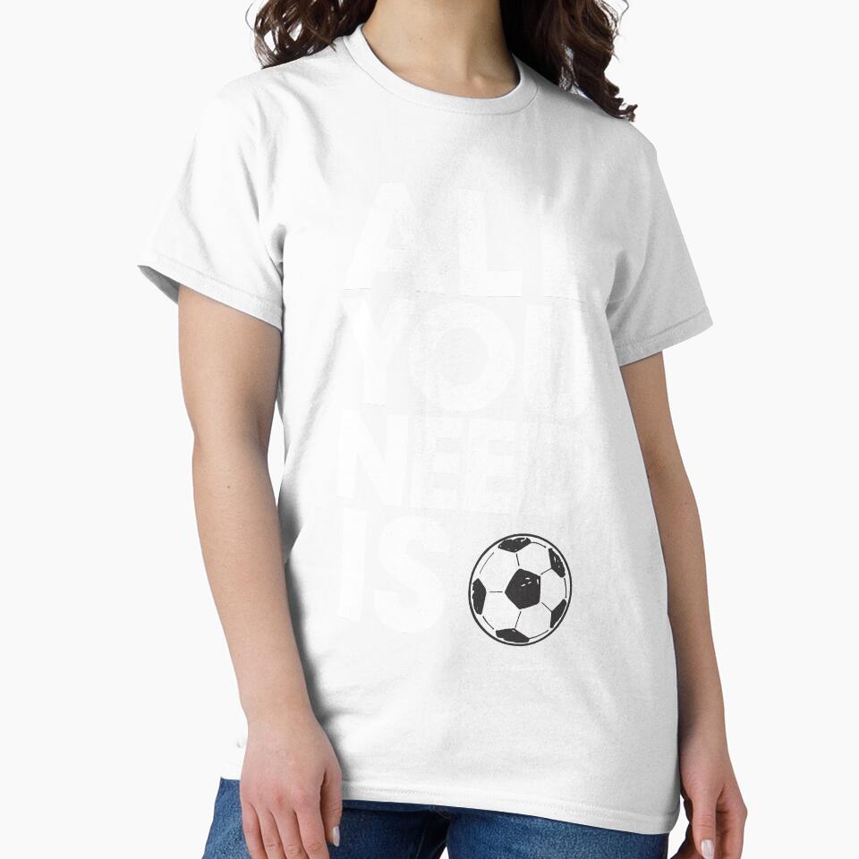 "All You Need Is Soccer Life: Football Fanatic Gift for Sports Enthusiasts" by artworkathome