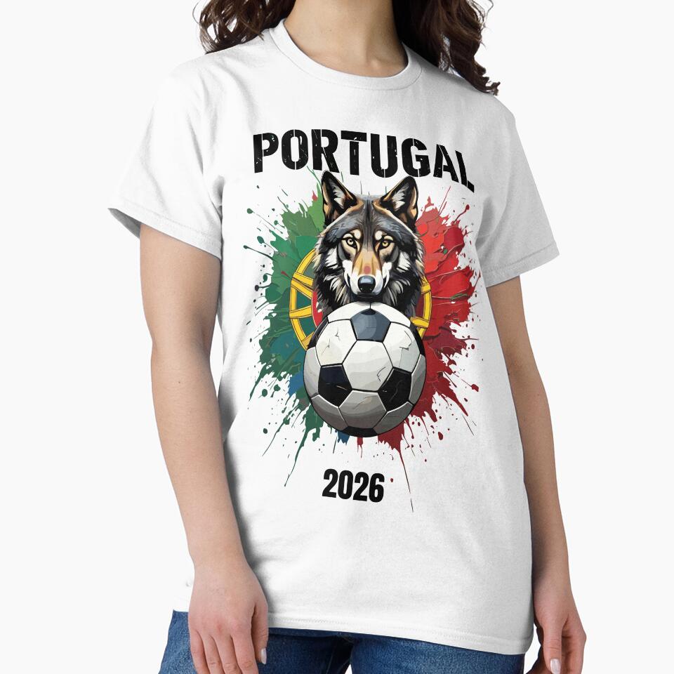 Portugal 2026 Soccer dog - World Cup Football by Krasnovaovaova