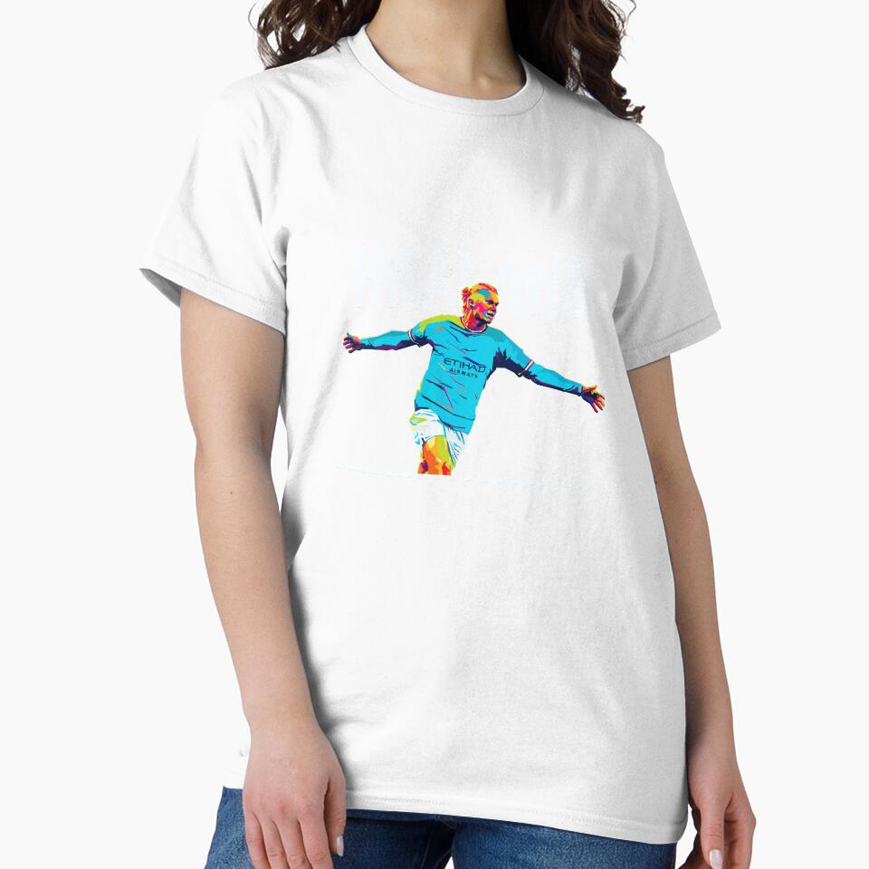 Erling Haaland In Wpap Pop Art by KahnHolliday
