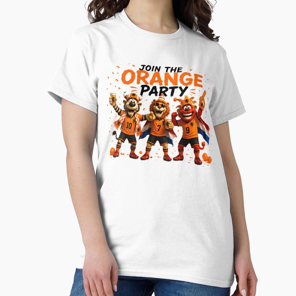 Join The Orange Party Netherlands Soccer Fans by WabiSabiSjak