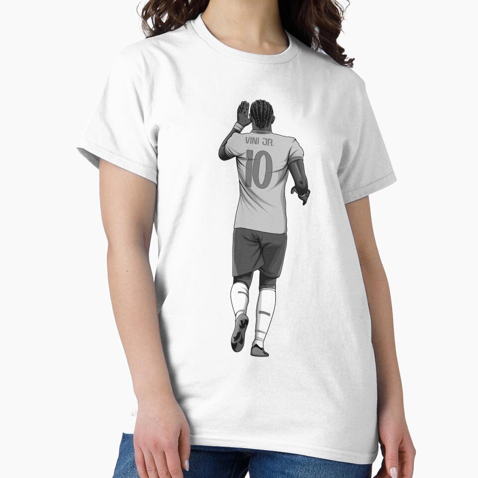 Vinicius Jr Black and White Version by Aldduardo