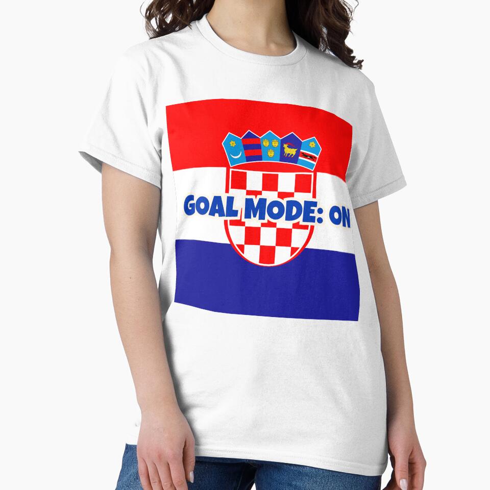 Croatia Soccer Fan Design – GOALMODE: ON Football Collection by LovelyHappyGift